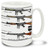 The Fusil Automatique Leger, or FAL light automatic selective fire battle rifle looks great on our FAL coffee mug! FAL mug is a big 15 ounces, dishwasher and microwave safe.
