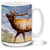 Majestic Elk against a beautiful scenic backdrop.