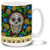 Skull with Birds - Day of the Dead 15 oz. Mug