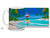 Have a beach day with this Florida tropical beach mug! Beach Coffee Mug features a beautiful coastline with palm trees and a signpost featuring Florida beach locations. Tropical Surf Coffee Mug is dishwasher and microwave safe.