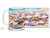 Lavender and sky blue hues make this seashells mug a winner! Seashells Coffee Mug features a selection of shell keepers along a blue coast. Tropical seashell Coffee Mug is dishwasher and microwave safe.