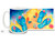 It wouldn't be summer without flip-flops and this colorful flip flops mug says summertime all year round! 15oz Flip Flops and Surf Coffee Mug features shells and surf and is durable, dishwasher and microwave safe.