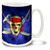 The origins of the pirate skull and crossed bones is from the military concept of "take no prisoners" called "no quarter". Ships seeing a flag with the skull and crossbones knew that the intentions were hostile! Take no prisoners with this pirate skull mug, complete with crossed swords! Pirates Skull Coffee Mug is dishwasher and microwave safe.
