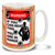 Tell it like it is with this Warning: If You Can Read This You Are In Range gun coffee mug complete with bullet holes and shooting target. Fun Warning Sign gun mug is dishwasher and microwave safe.