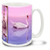 Colorful Swans Romantic - 15oz Mug