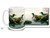 Nesting loons venture out into the misty morning on the lake on this pleasant loon mug. 15oz Loon coffee mug is dishwasher and microwave safe.