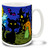 Halloween Sketchy Scene - 15oz Mug