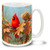 Cardinal in Autumn - 15oz Mug