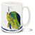 Saltwater Fishing Favorites Mahi Mahi - 15oz Mug