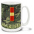 U.S. Marine Corps Officer Ranks - 15 oz. Mug