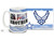 Show your pride in your United States Air Force brother or sister with this colorful Air Force Brother and Proud coffee mug. U.S. Air Force mug also makes a great gift for your proud Sis or Bro! 15oz Air Force Brother Coffee Mug is dishwasher and microwave safe.