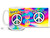 Look at all the colors, Man! Enjoy a moment's peace with this "Peace Out" peace sign coffee mug. Vivid, swirly colors on this Peace Sign Coffee Mug is sure to make this dishwasher and microwave safe cup a favorite!