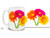 Brightly hued Gerber Daisies steal the show on this pretty flower mug. Bright, vivid colors on this 15 oz Gerber Daisies Flower Coffee Mug will make this dishwasher and microwave safe coffee cup a special coffee time favorite!