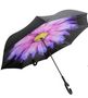 Purple Floral Umbrella