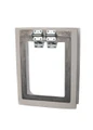 PVC Wall Trim Kit with Heavy Duty Dog Door installed (Heavy Duty Dog Door is sold separately)