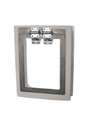 PVC Wall Trim Kit with Heavy Duty Dog Door installed (Heavy Duty Dog Door is sold separately)