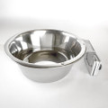 The largest single bowl in the Kennel Gear stainless steel bowl lineup, the 2 Quart system is built for large and giant breed dogs that move through smaller capacities too quickly for practical kennel management