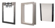 Heavy Duty Dog Door with Door Trim Kit and Drop-In Closing Kit 