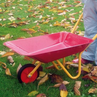 childrens pink wheelbarrow