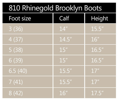 Rhinegold Elite Brooklyn Long Yard Country Walking Boots Brown Standard Wide 