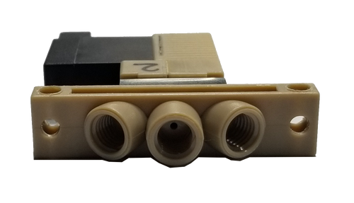 2/2 Way Flipper Solenoid With Separating Diaphragm & Integral Manifold.