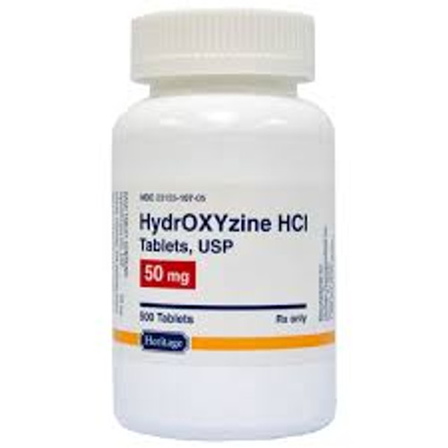 Hydroxyzine HCl 50 mg Tablets