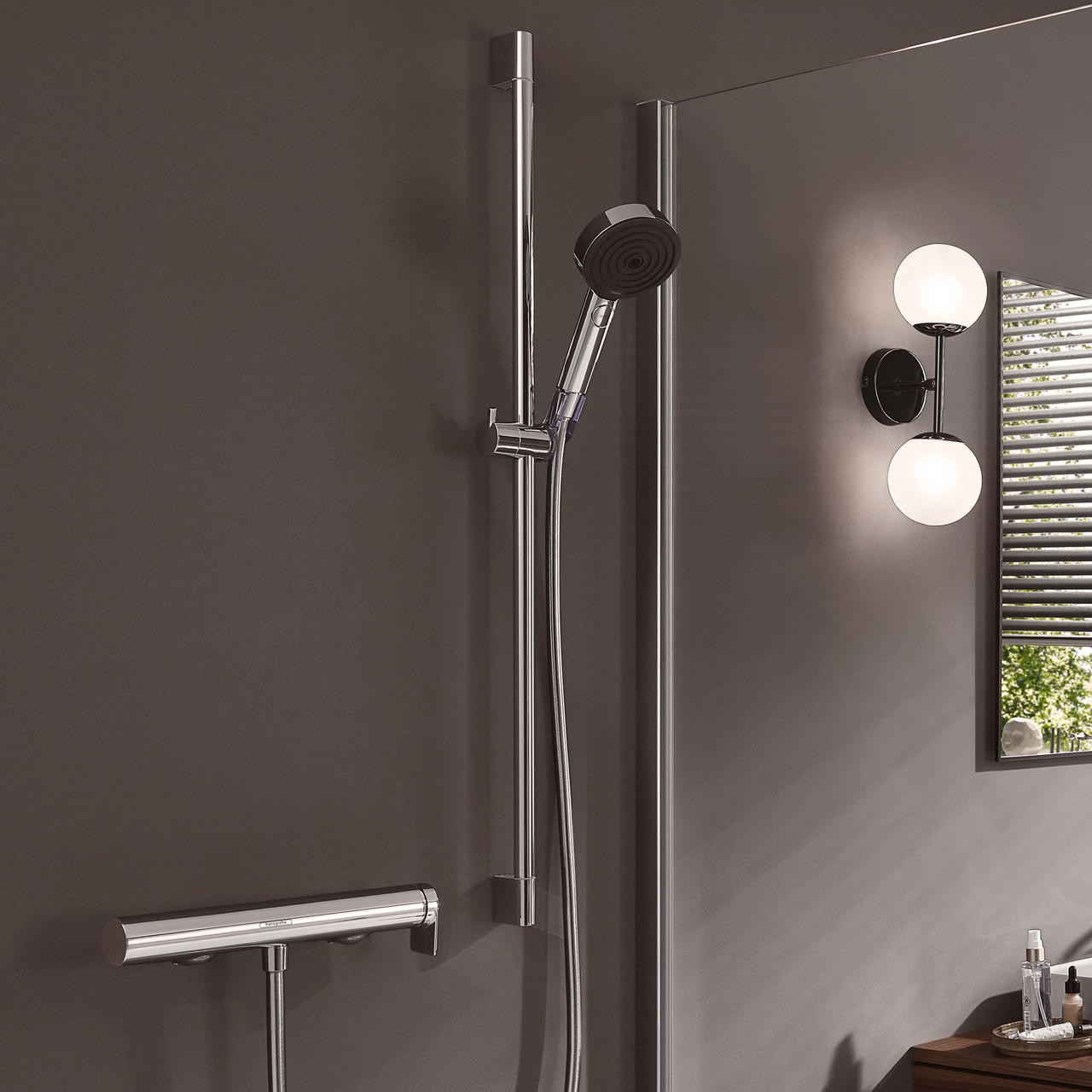 Hansgrohe Vivenis Single Lever Shower Mixer Exposed Install 75620000
