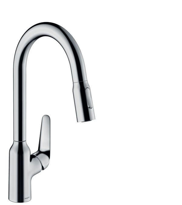 Hansgrohe Focus M42 Single Lever Kitchen Mixer 220 Sprayy 2 Jet - 7180