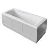 Heritage Caversham End Bath Panel 700mm - Dove Grey