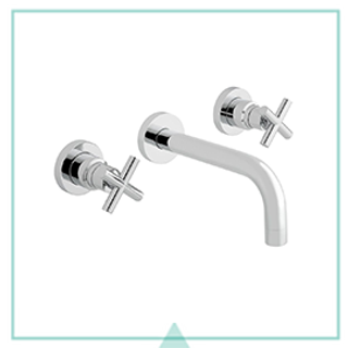 Bath Tap Mixers - Wall Mounted