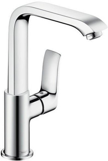 hansgrohe Metris Single Lever Basin Mixer 230 Without Waste Set  Junction 2 Interiors Bathrooms