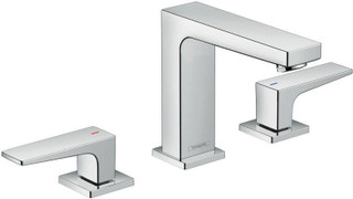 hansgrohe Metropol 3-H Basin Mixer 110, Lever Handles & P-Open Waste  Junction 2 Interiors Bathrooms