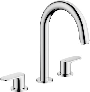 hansgrohe Vernis Blend 3-Hole Basin Mixer With Pop-Up Waste Set  Junction 2 Interiors Bathrooms