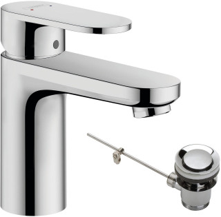 hansgrohe Vernis Blend Single Lever Basin Mixer 100 With Pop-Up Waste  Junction 2 Interiors Bathrooms