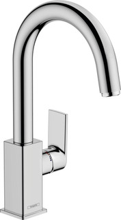 hansgrohe Vernis Shape Single Lever Basin Mixer With Swivel Spout  Junction 2 Interiors Bathrooms