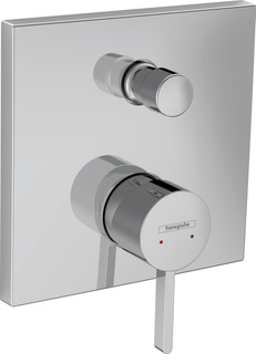 hansgrohe Finoris Sgl Lvr Bath Mixer Integrated Security For iBox Univ  Junction 2 Interiors Bathrooms