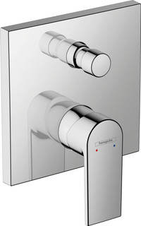 hansgrohe Vernis Shape Single Lever Bath Mixer For Concealed Inst  Junction 2 Interiors Bathrooms