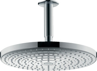 hansgrohe Raindance Select S Overhead Shower 300 2Jet With Ceiling Con  Junction 2 Interiors Bathrooms