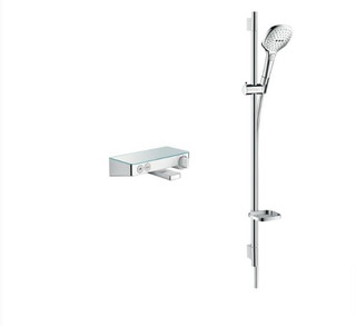 hansgrohe Soft Cube Raindance Select Rail Kit With Select Bath Shower Valve  Junction 2 Interiors Bathrooms