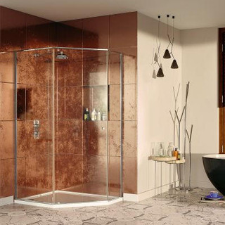 Matki One Quintesse Shower Enclosure from 900 x 900mm With Tray  Junction 2 Interiors Bathrooms