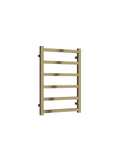 Reina Fano Aluminium Towel Rail - 720 X 485 Bronze Satin  Junction 2 Interiors Bathrooms