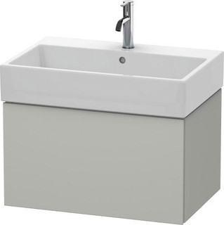 Duravit L-Cube Vanity Unit, 1 Pull-Out Comp. 394x684x459  Junction 2 Interiors Bathrooms