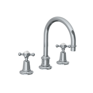  Lefroy Brooks Connaught Tubular Deck Mounted 3 Hole Basin Mixer 