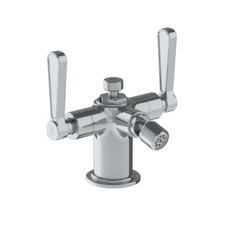  Lefroy Brooks Ten Ten Lever Mono Bidet Mixer With Pop Up Waste 