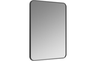 Enchanted 600x800mm Rectangle Bathroom Mirror - Matt Black  Junction 2 Interiors Bathrooms
