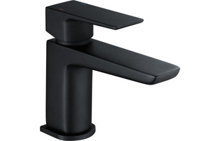 J2 Bathrooms Batu Cloakroom Basin Mixer & Waste - Matt Black JTWO105796 