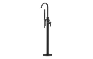 J2 Bathrooms Helvellyn Floor Standing Bath Shower Mixer - Matt Black JTWO108098 