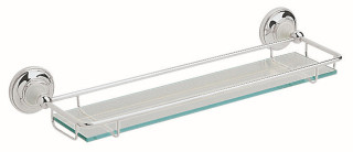 Heritage Clifton Gallery Glass Shelf  Junction 2 Interiors Bathrooms