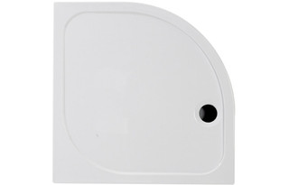 J2 Bathrooms 45mm Low Profile 800mm Quadrant Shower Tray & Waste JTWO104350 