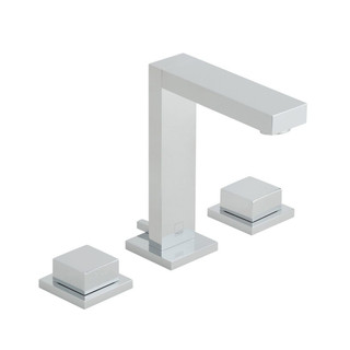  VADO Notion Square Handle 3 Hole Deck Mounted Basin Mixer NOT-201F-C/P 